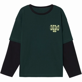 Name It Pine Grove Kelias Loose Blouse Subtle Details