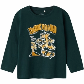 Name It Pine Grove Vagno Loose Blouse Summer Camp Affordable Luxury