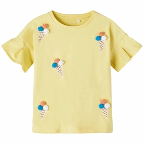 Breathable touch Simple and Chic Name it Pineapple Slice Fenja T-Shirt