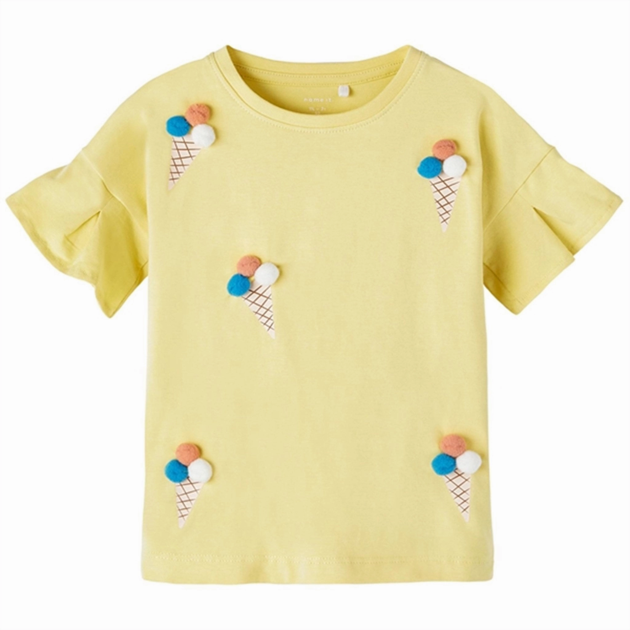 Tight fit sexiness Name it Pineapple Slice Fenja T-Shirt