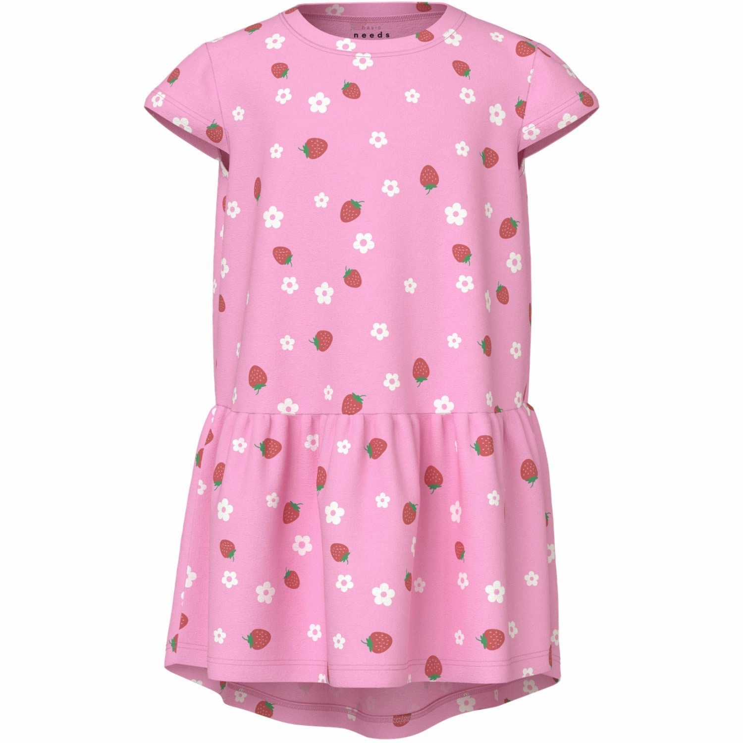 Classic Edge Name It Pink Frosting Strawberry Vigga Capsl Dress F1 Noos