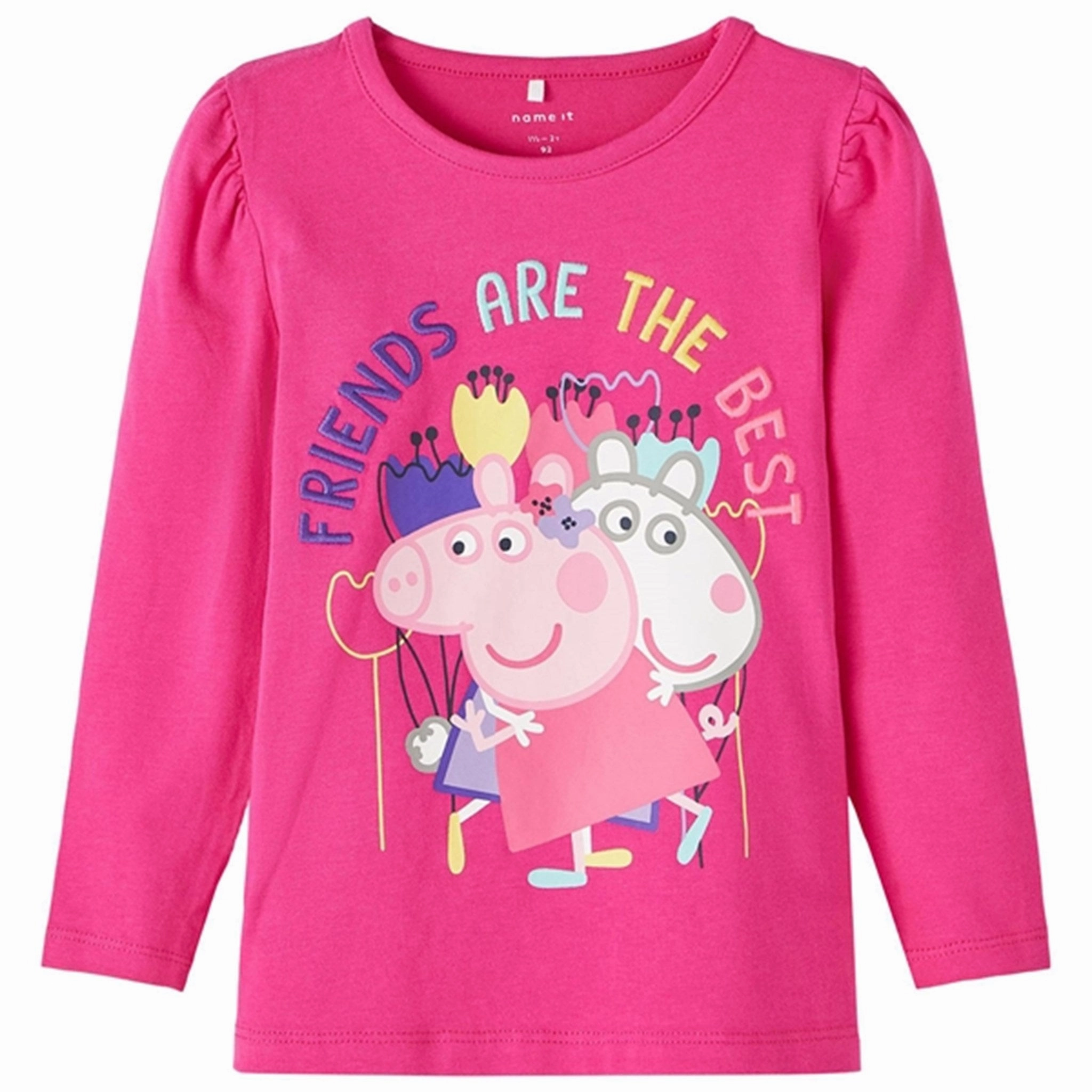 Beach Ready Holiday Style Name it Pink Yarrow Furri Peppa Pig Blouse