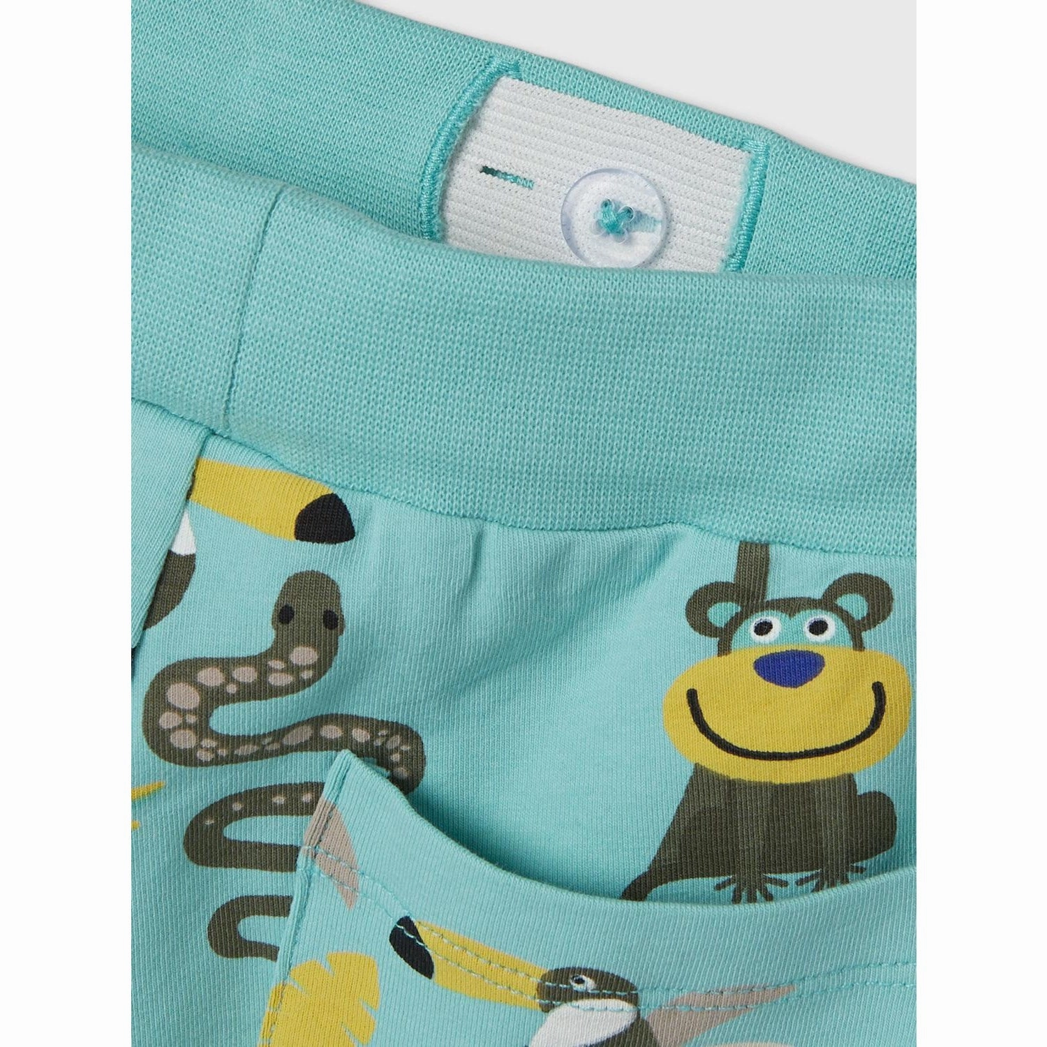 Chilly Comfort Wear Fun and Comfortable Name It Pool Blue Zomu Shorts Set