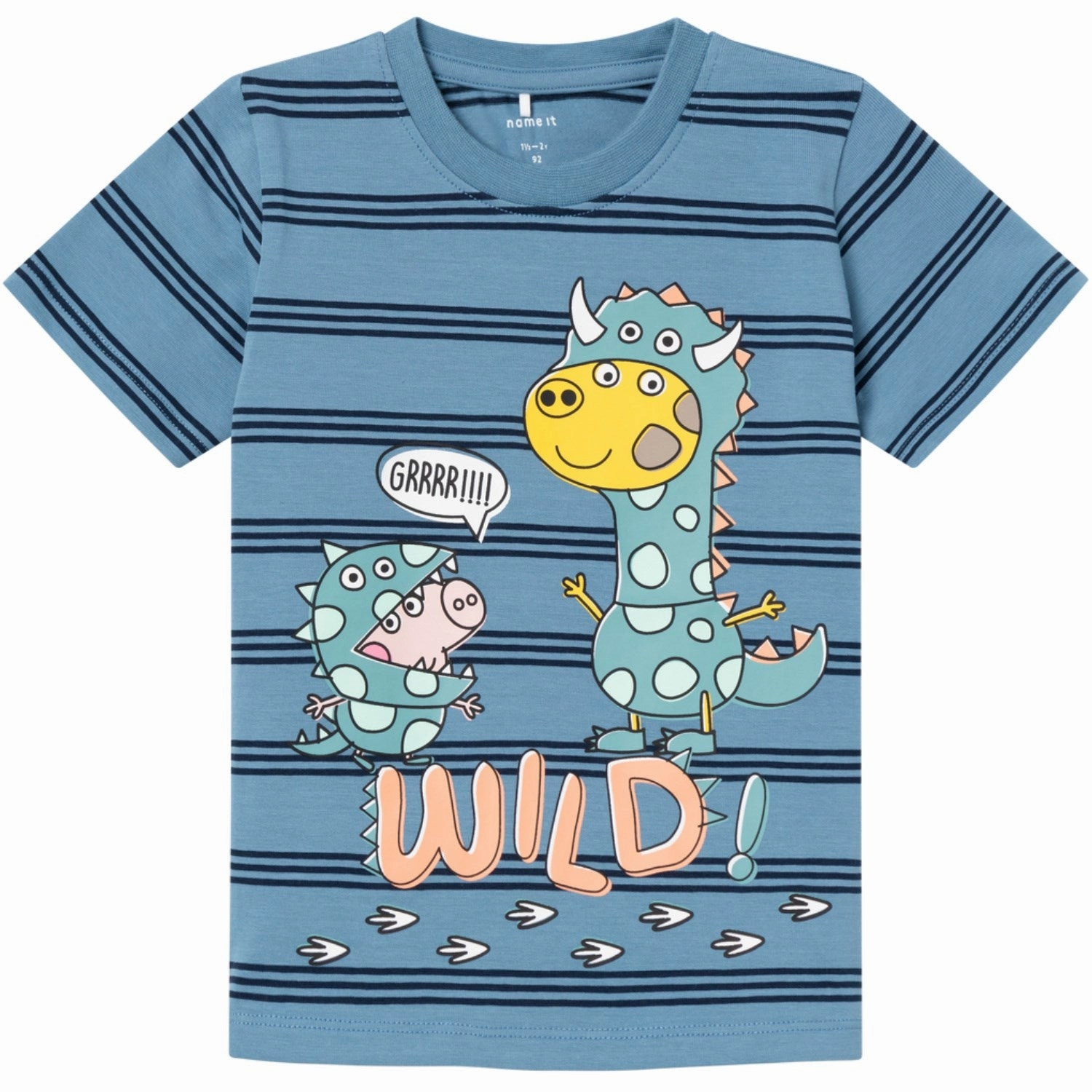 Name It Provincial Blue Afaf Peppa Pig T-Shirt Seasonal Wear