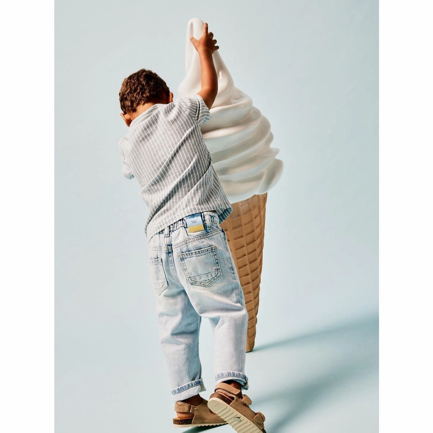 Flexible Placket Structure Name It Provincial Blue Hilom Shirt