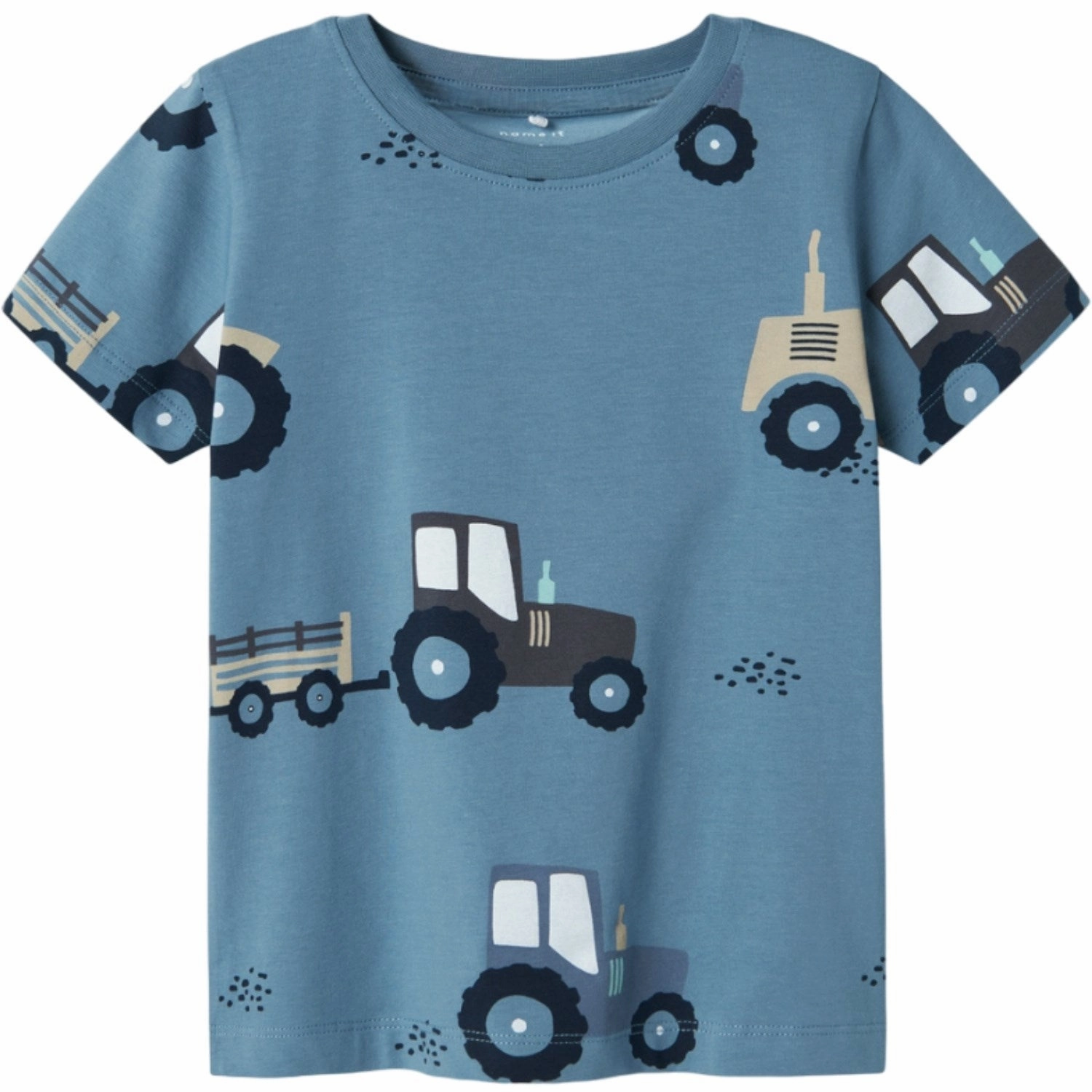 Name It Provincial Blue Jam T-Shirt Practical Design Quick Fit