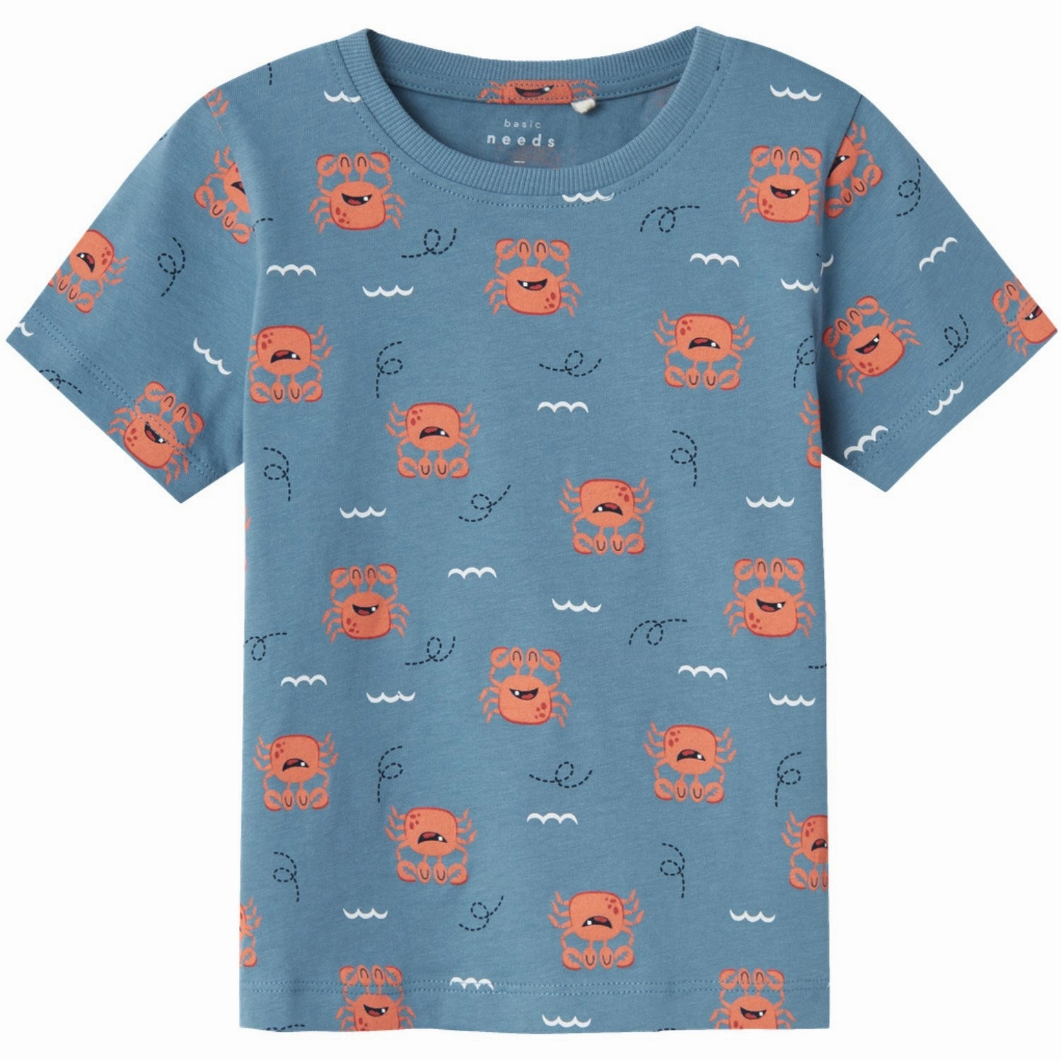 Name It Provincial Blue Varga T-Shirt Ultimate Comfort Minimalist Aesthetic