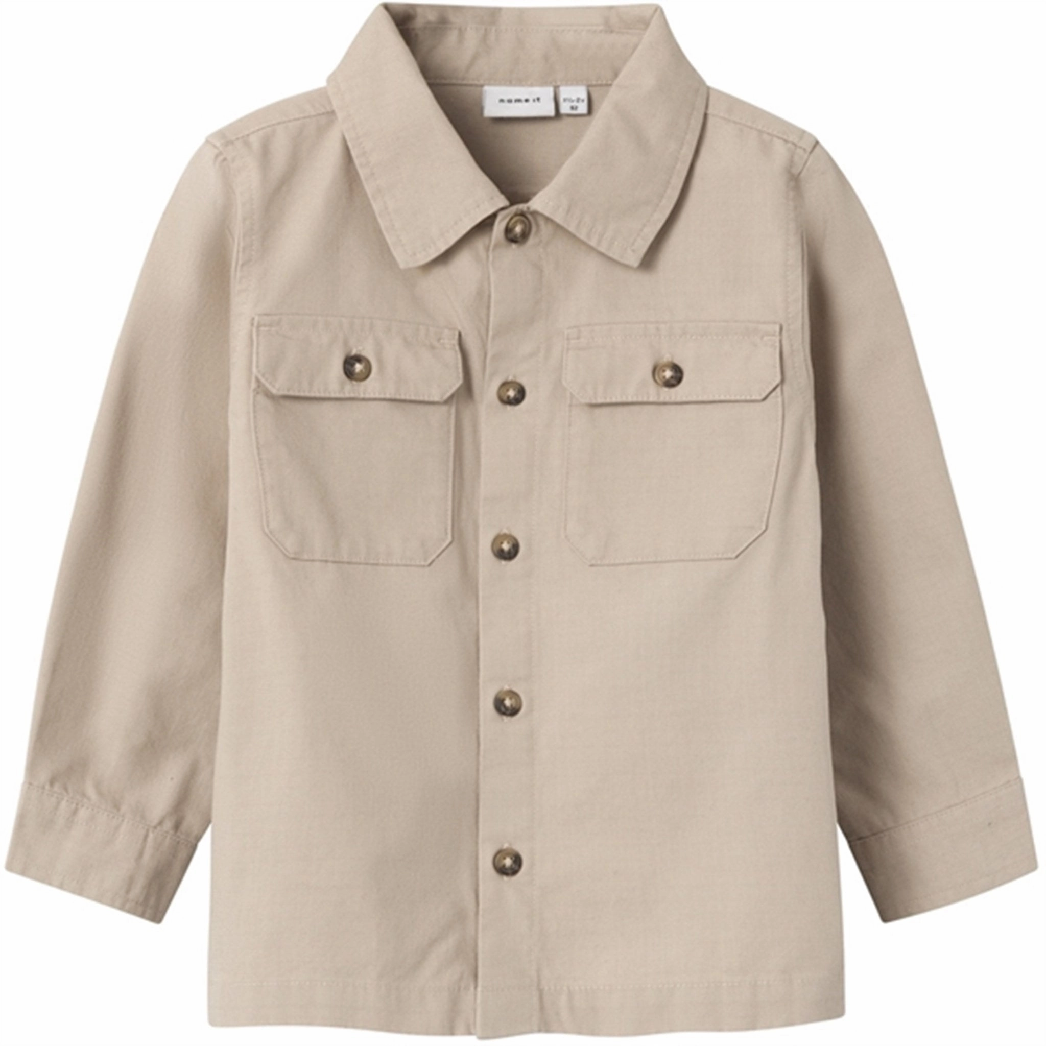 Name it Pure Cashmere Berib Overshirt Striped style Odorless Binding Tape