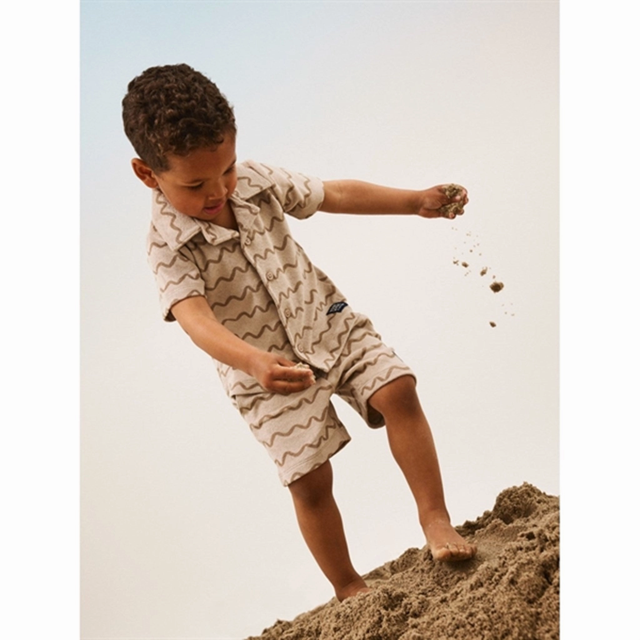 Name it Pure Cashmere Felo Terry Shirt Fashion-Forward family gathering