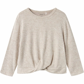 Name It Pure Cashmere Single Dyed Taytum Regular Blouse Pre Shrunk Cotton Blend Loose Comfort