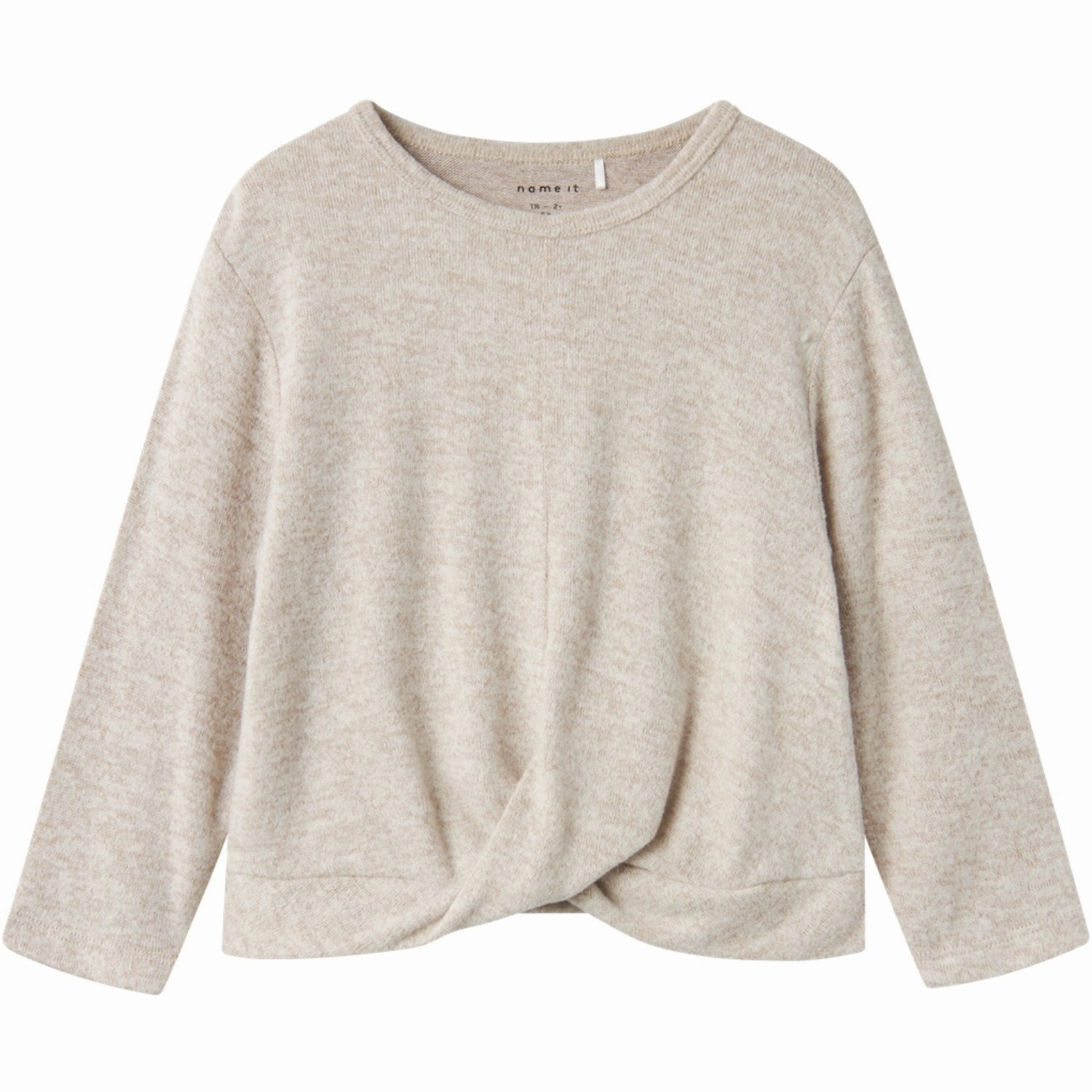 Name It Pure Cashmere Single Dyed Taytum Regular Blouse Pre Shrunk Cotton Blend Loose Comfort