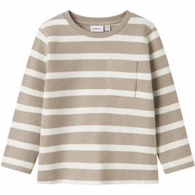 Striped Pattern Thermal regulation Name It Pure Cashmere Thoke Blouse