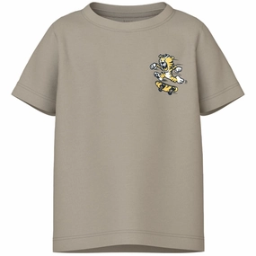 High Density Knit Name it Pure Cashmere Tiger Velux T-Shirt