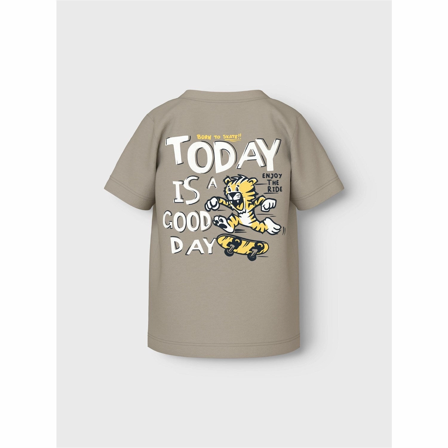 Comfortable Wear Name it Pure Cashmere Tiger Velux T-Shirt