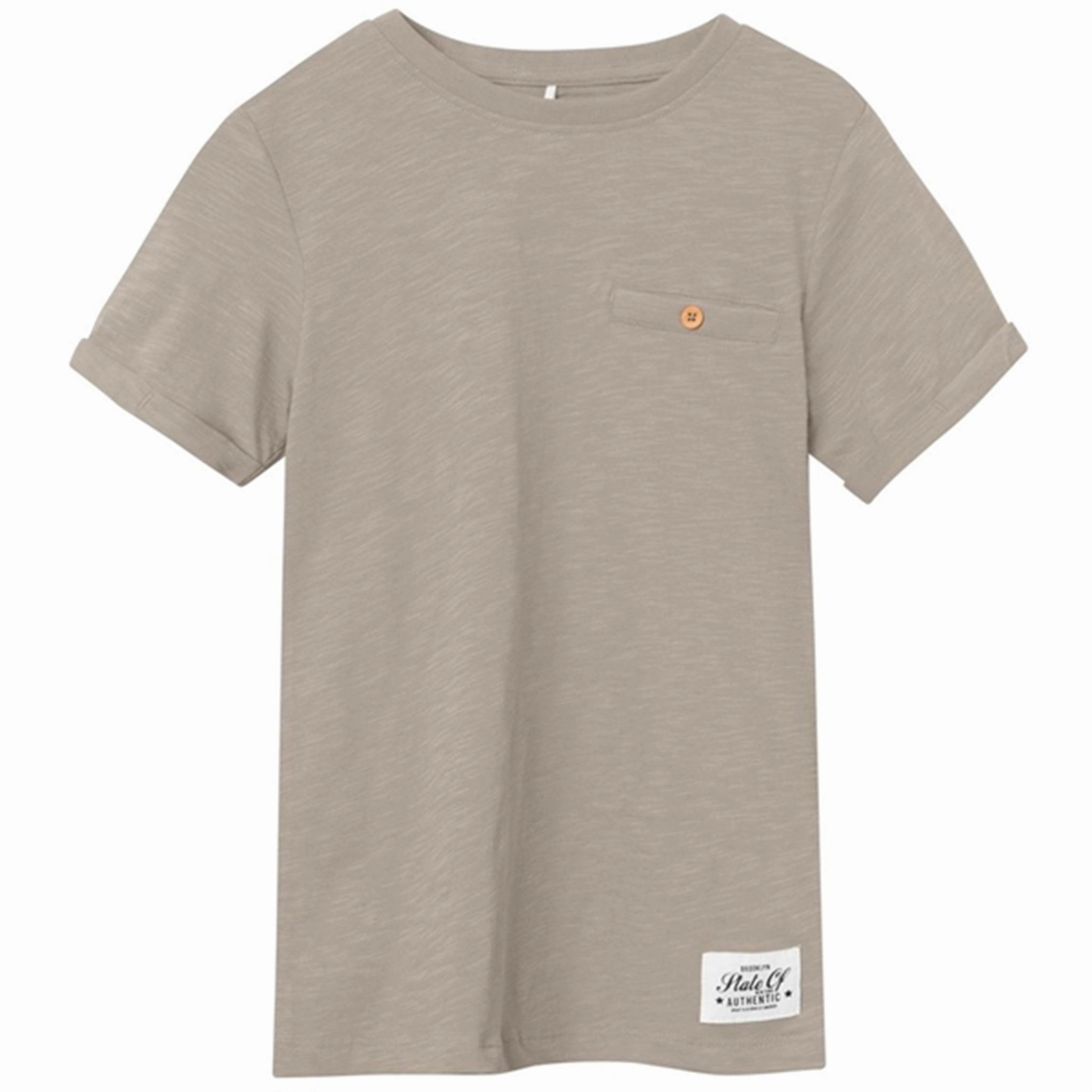 Name it Pure Cashmere Vincent T-Shirt Noos Raw Hem Finish