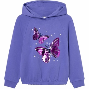 Tonal Logo Embroidery Name it Purple Opulence Rida Sweat Hoodie