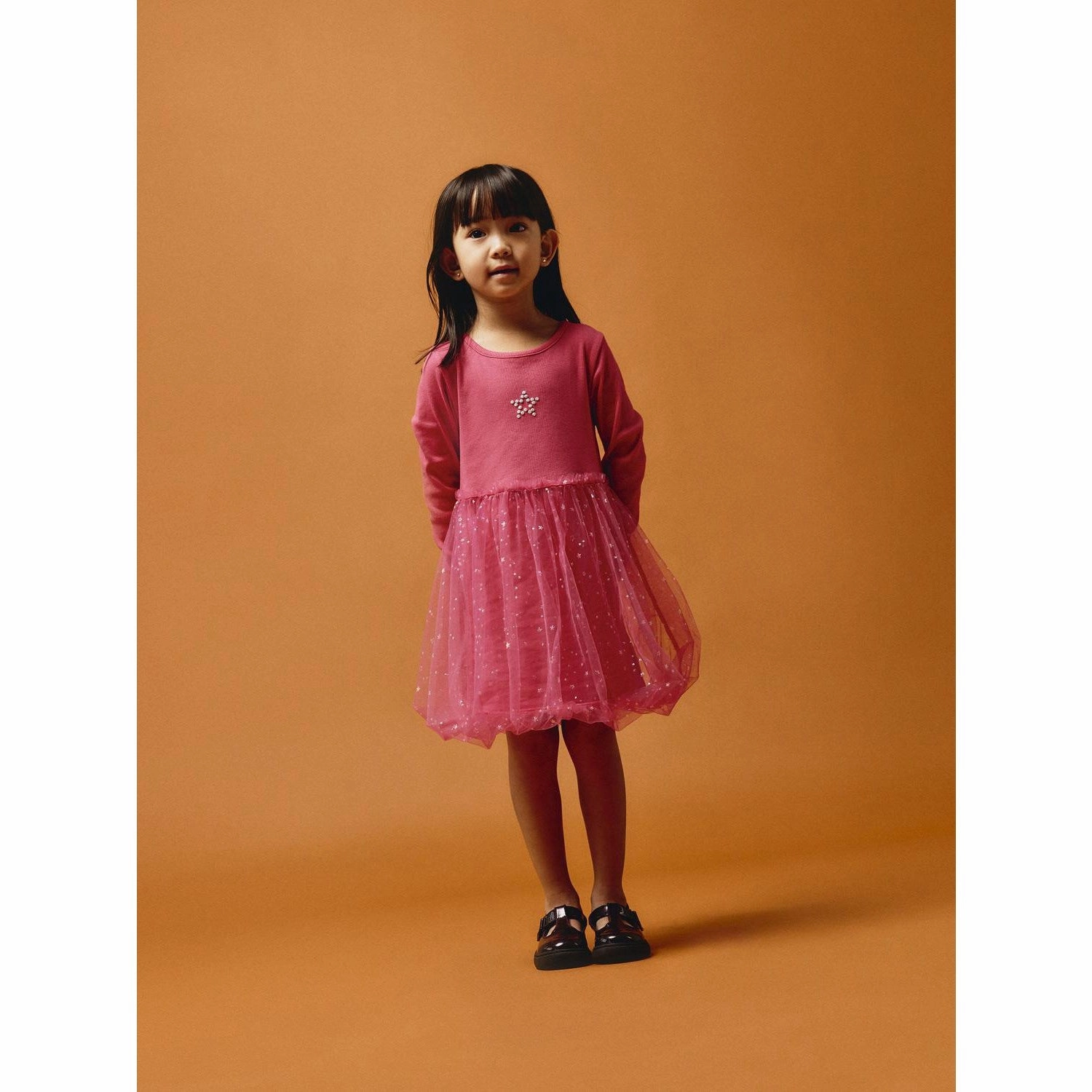 Name It Raspberry Sorbet Rarana Dress Gender Free