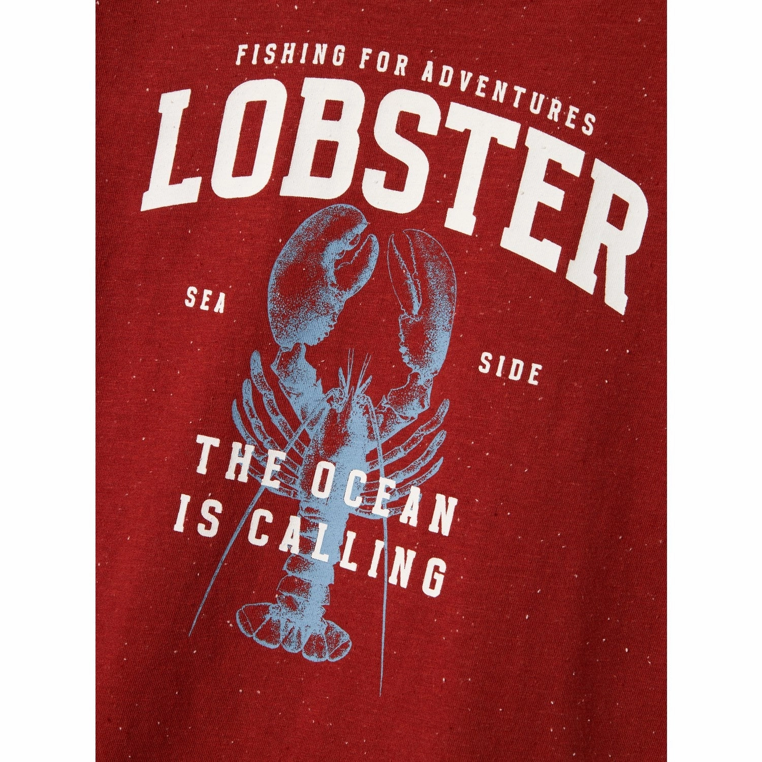 Name It Red Ochre Fabi Regular T-Shirt V neck style Thermal Regulating Layer