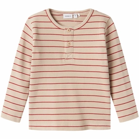 Name It Red Ochre Fully Blouse Low Profile Pocket Design