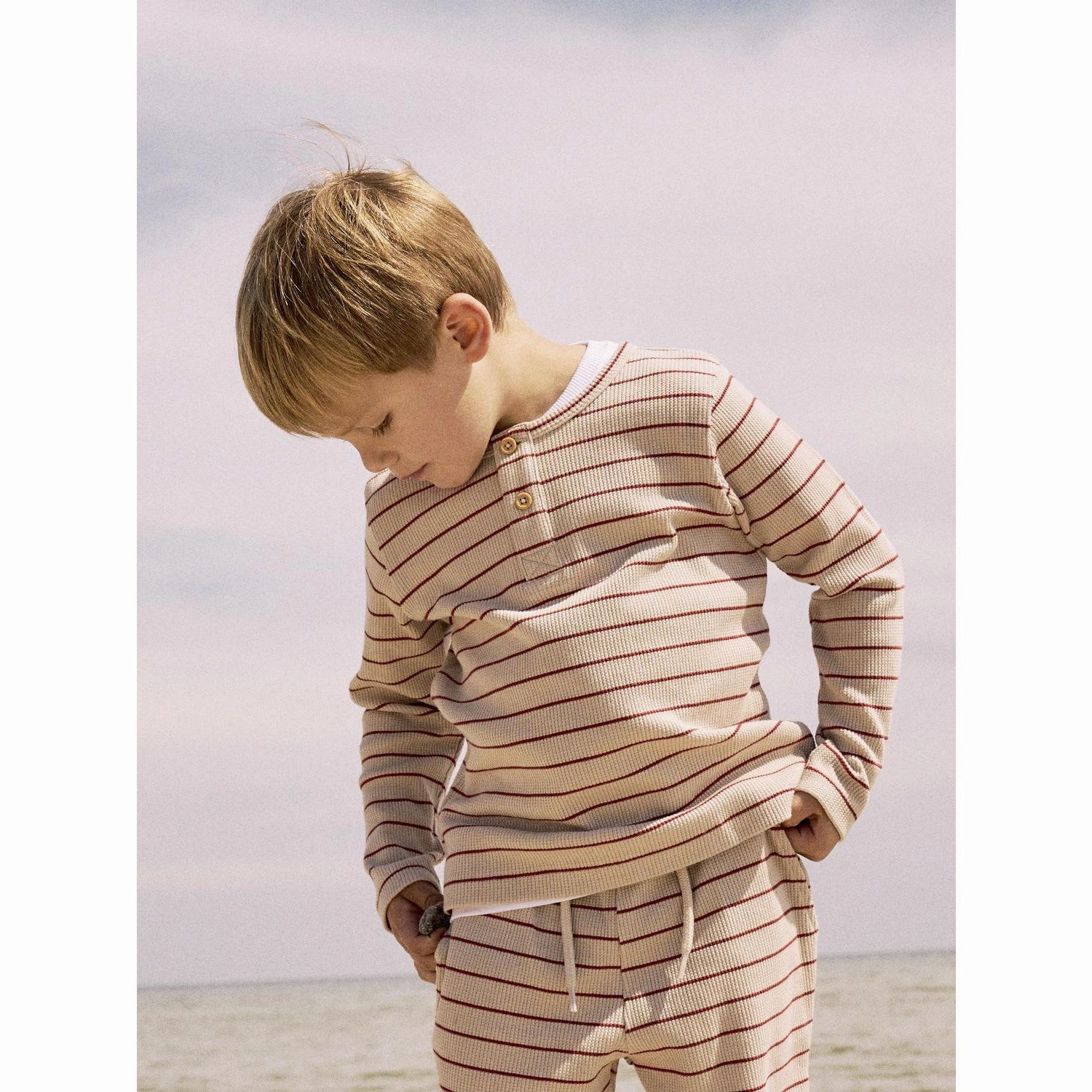 Name It Red Ochre Fully Blouse Eco Friendly Material Wrinkle Resistant Material