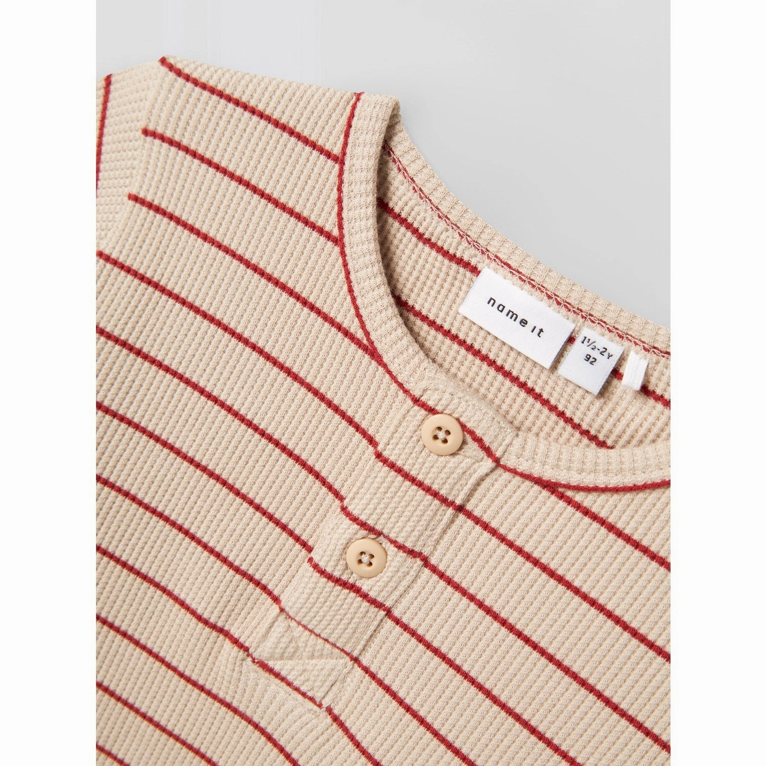 Soft touch finish Easy Styling Name It Red Ochre Fully Blouse