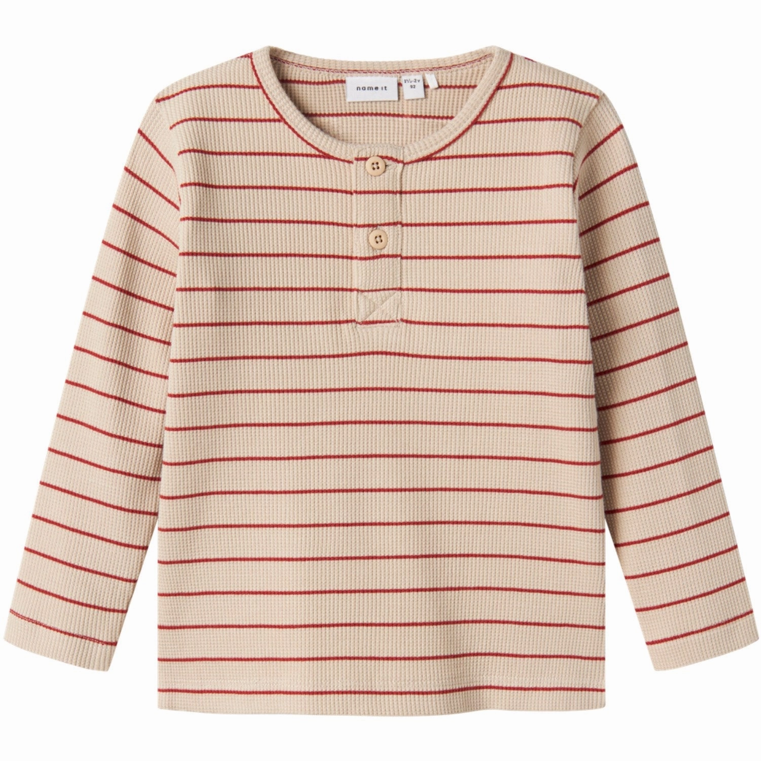 Name It Red Ochre Fully Blouse Low Profile Pocket Design