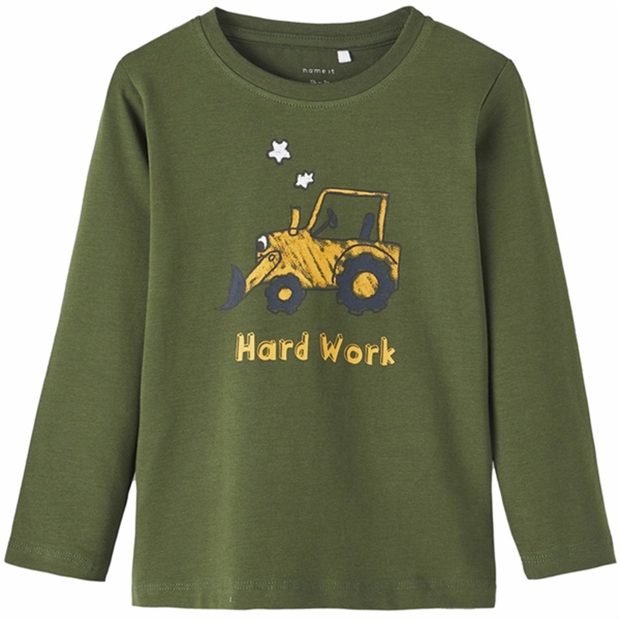 Name it Rifle Green Neklan Blouse Tuckable Hem Limited Edition