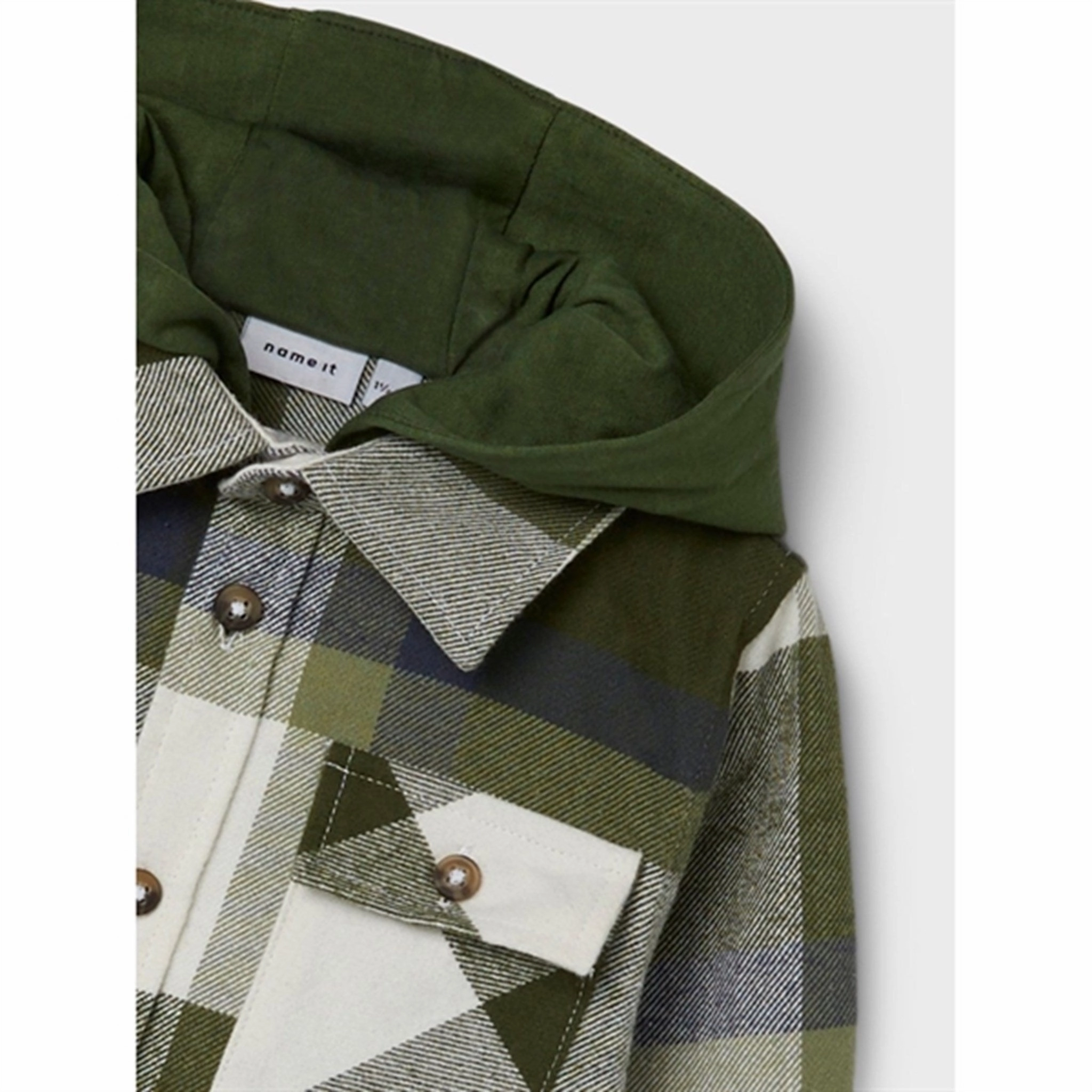 Versatile Piece Name it Rifle Green Osom Overshirt