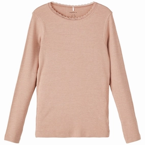 Sheer Panel Everyday Outfit Name it Roebuck Kab Slim Blouse Noos