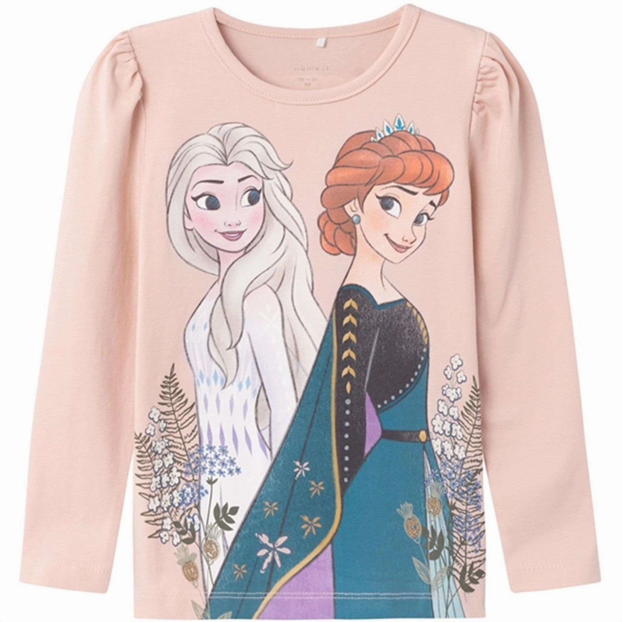 Name it Rose Smoke Obine Frozen Blouse Stylish Element Non Iron Material