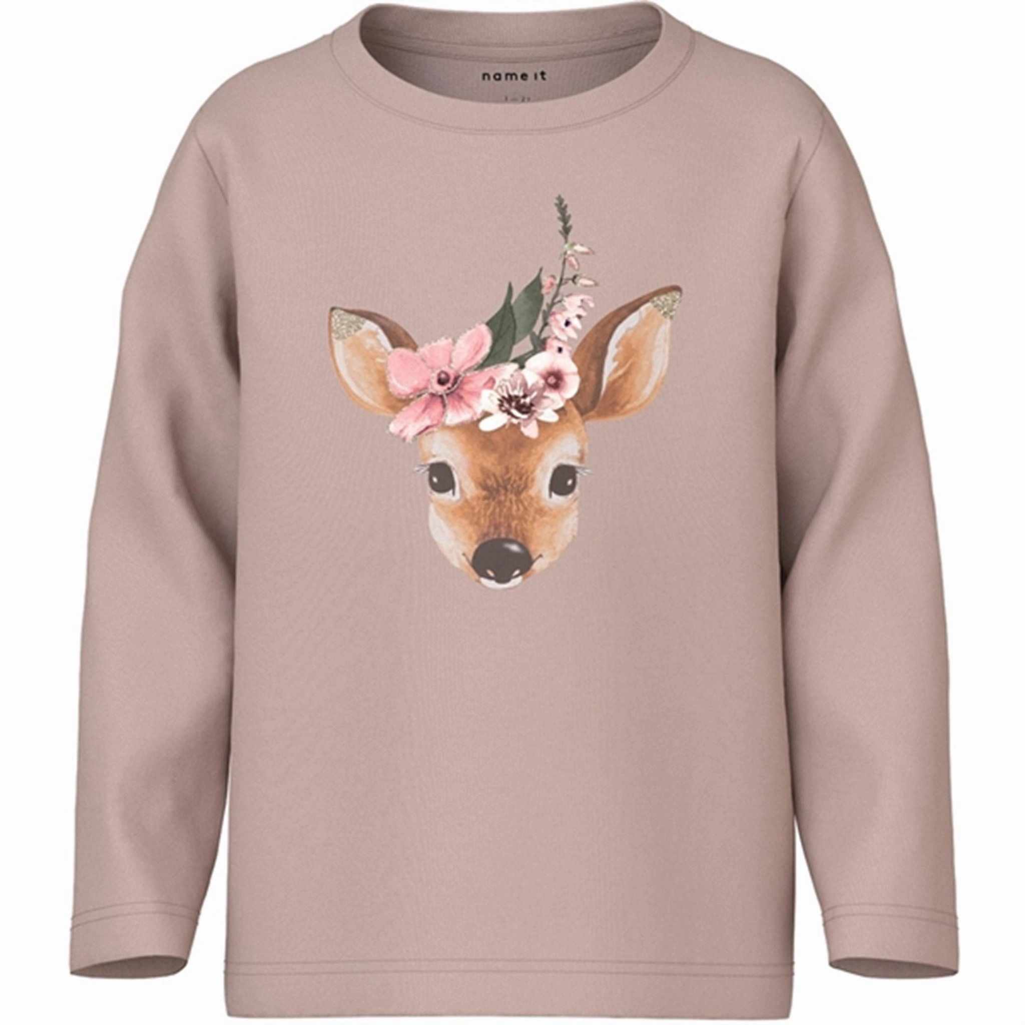 Flex Fit Collar Hooded Option Name it Rose Smoke Olana Blouse