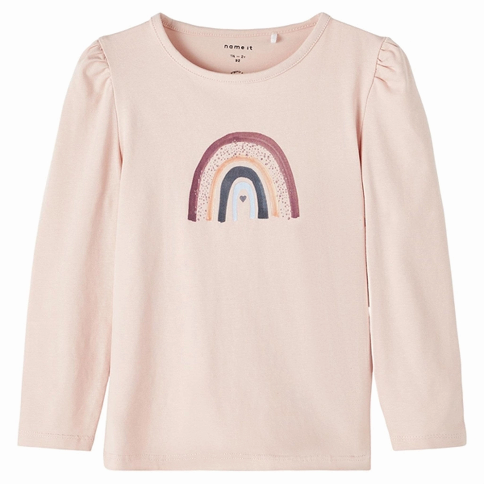 High Neck Laser Cut Edge Detail Name it Rose Smoke Trinny Blouse