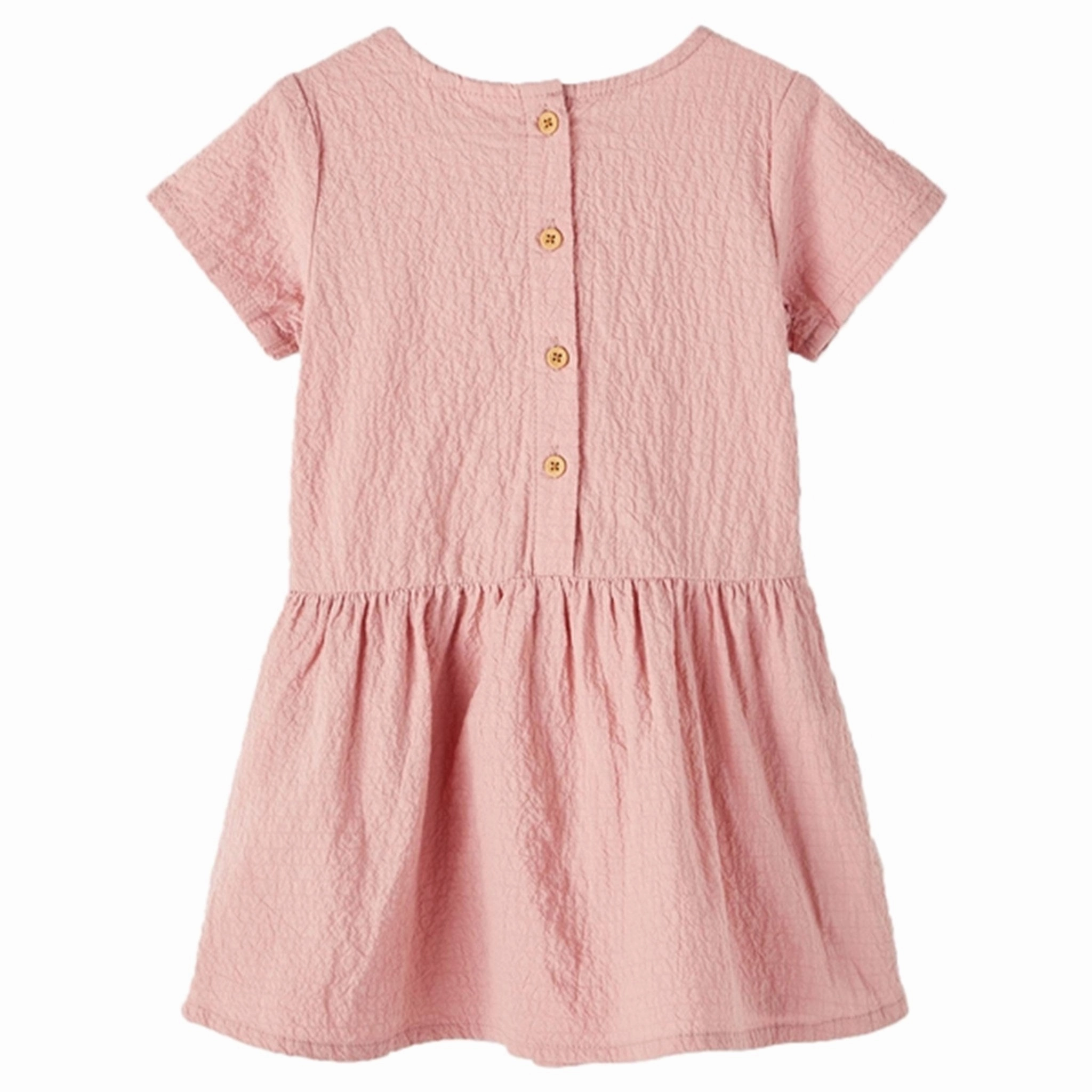 Layered Style Vibrant patterned dress Name it Rose Tan Herandi Dress