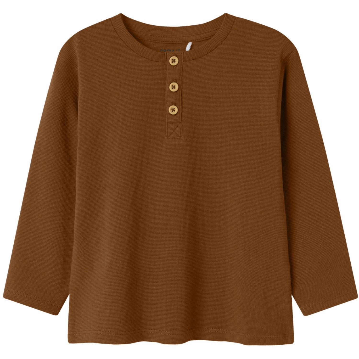 Unmatched comfort Name It Rubber Nmmnote Ls Grandad Top