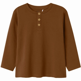 Unmatched comfort Name It Rubber Nmmnote Ls Grandad Top