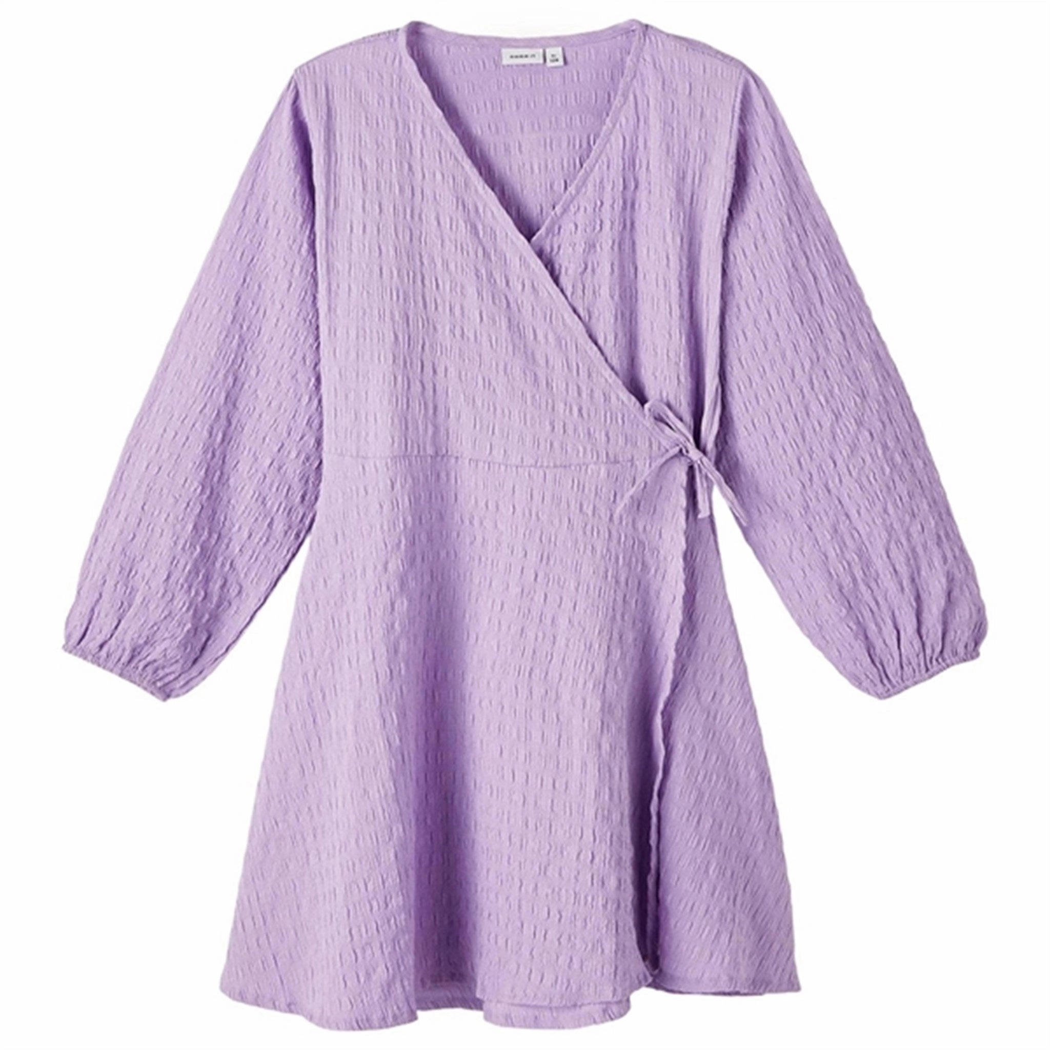 Name it Sand Verbena Bilia Wrap Dress perfect for events Stud-Detail