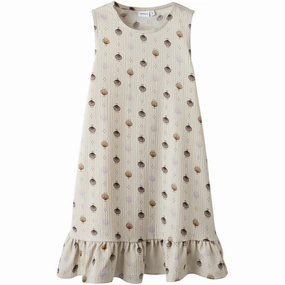 Name It Sandshell Nkfhilone Sl Dress Belt Waist