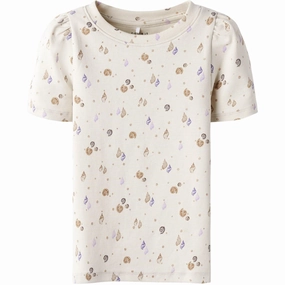 Name It Sandshell Nmfhiline Ss Slim Top Comfortable Layer Simple Comfort Look