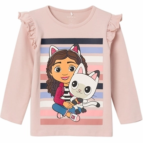 Name it Sepia Rose Dira Gabby Blouse Embroidered Logo Mountain Retreat