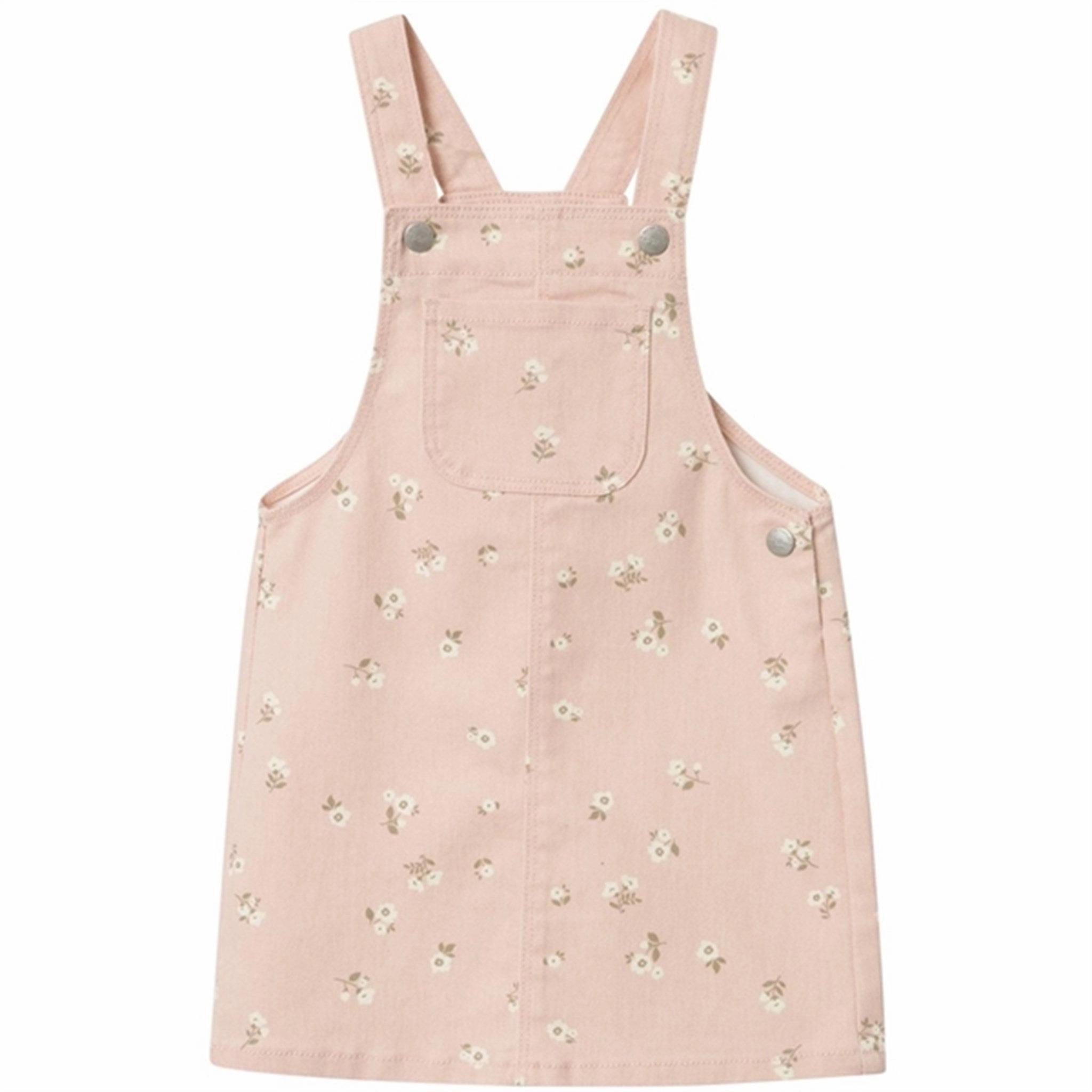 Soft Detail Name it Sepia Rose Floral Jessie Twill Dress