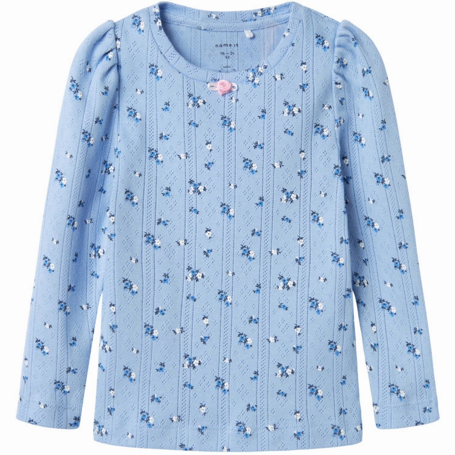 Name It Serenity Dyna Slim Blouse garden party Patterned Texture