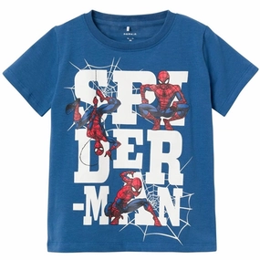sports activity thermal Name it Set Sail Makan Spiderman T-Shirt