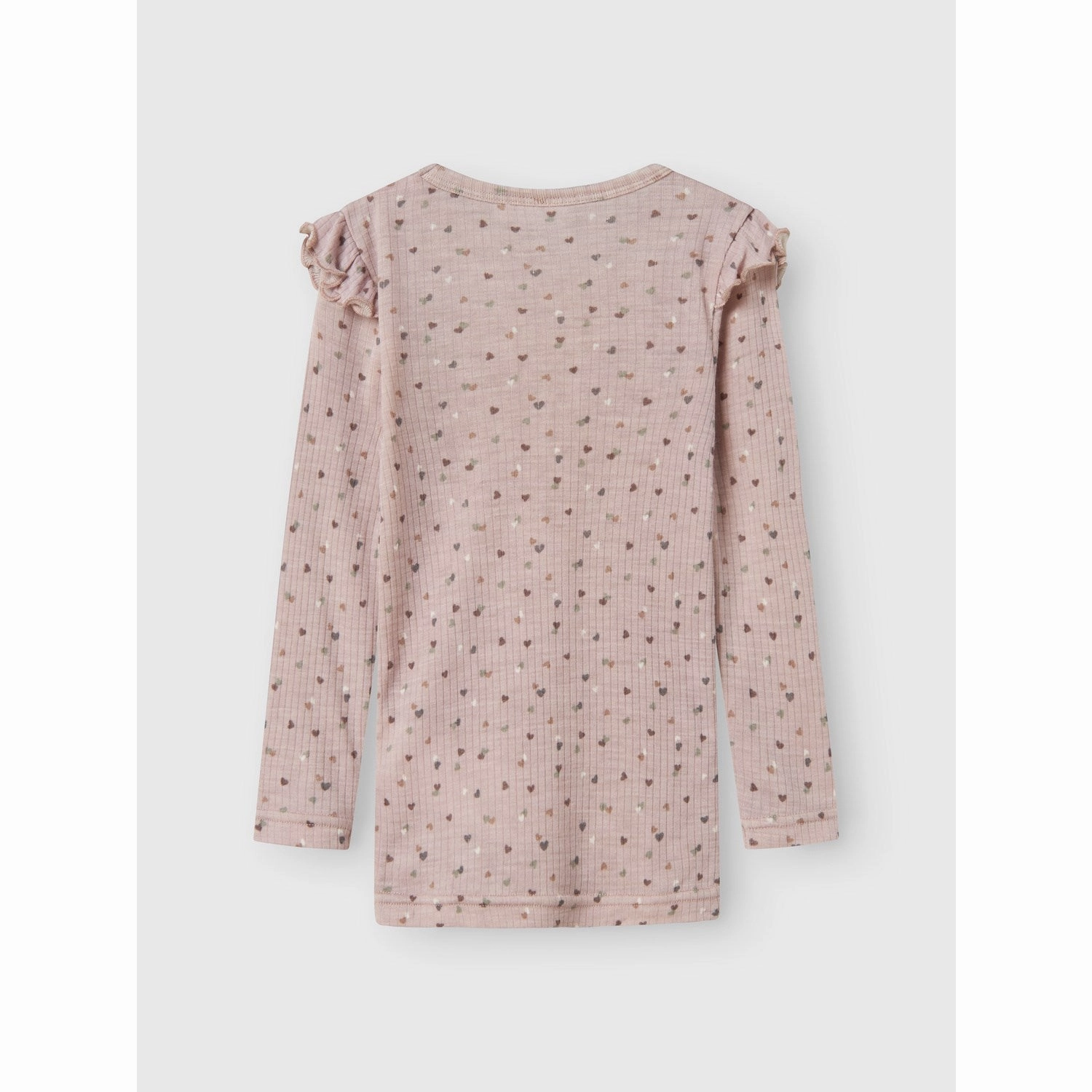 Durable Stitching Name It Shadow Gray Duts Nmfwomi Wo/Mo Ls Top