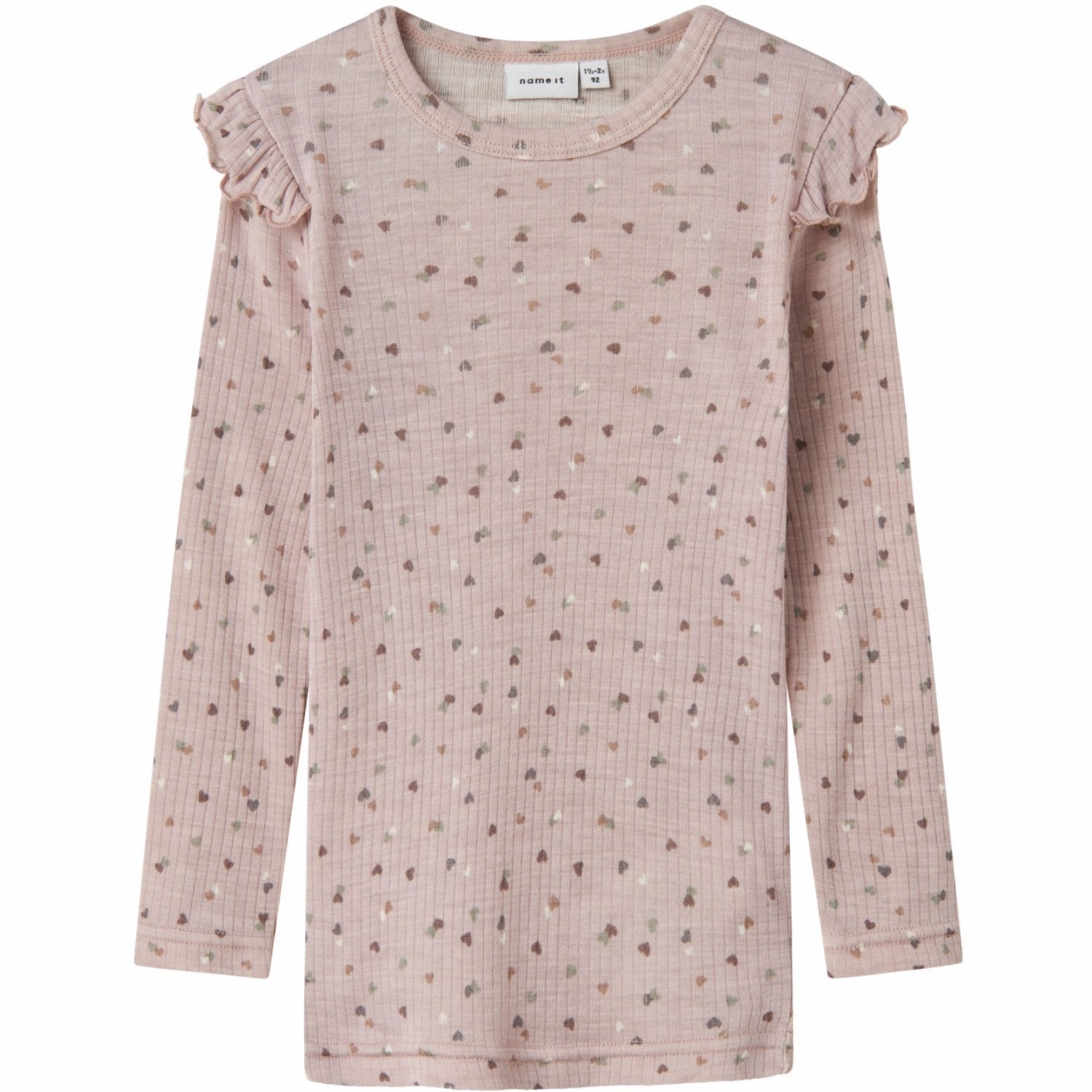 Earthy Hue Name It Shadow Gray Duts Nmfwomi Wo/Mo Ls Top