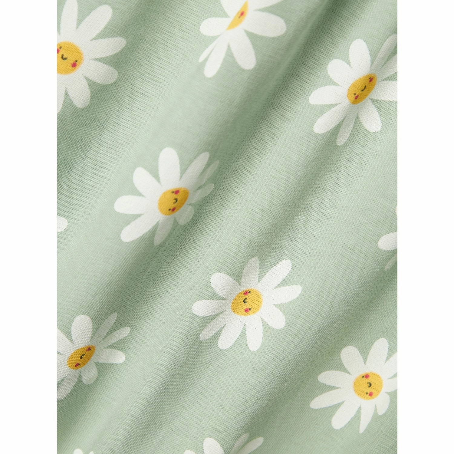 Layer Safe Grace Vibe Name It Silt Green Daisy Flowers Vigga Dress Noos