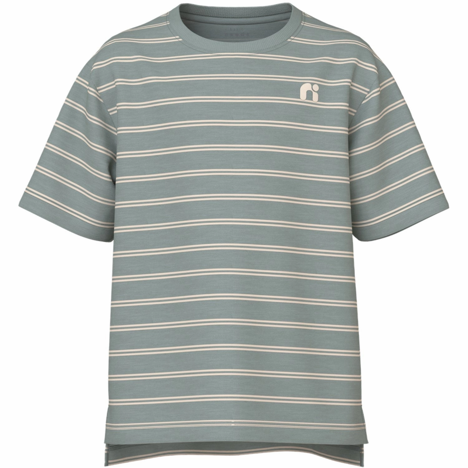 Minimal Look Name It Slate Gray Voby Regular T-Shirt