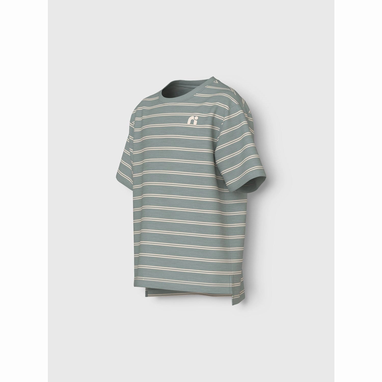 Minimal Comfort Name It Slate Gray Voby Regular T-Shirt