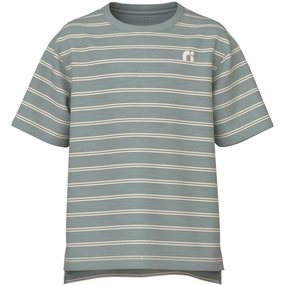 Name It Slate Gray Voby Regular T-Shirt Relaxed fit style