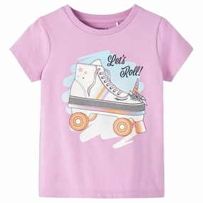 Cozy Feeling Sustainable Fibers Name it Smoky Grape Jasmine T-Shirt