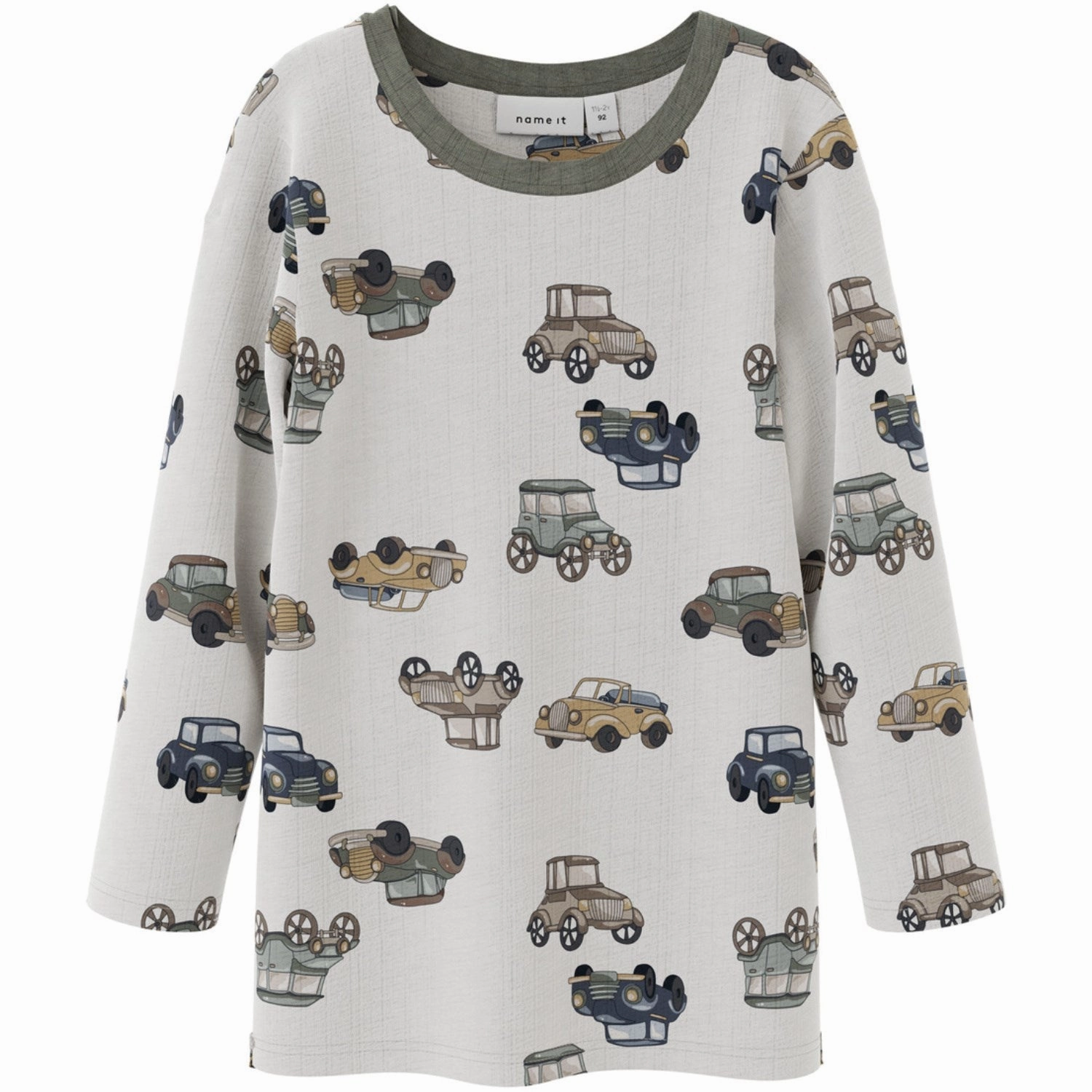 Holiday Gift Smooth zipper closure Name It Snow White Wang Wool Needle Blouse Noos